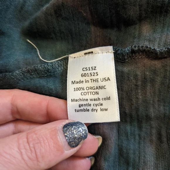 River + Sky organic cotton Slub Ojai blouse size xs - Picture 10 of 11